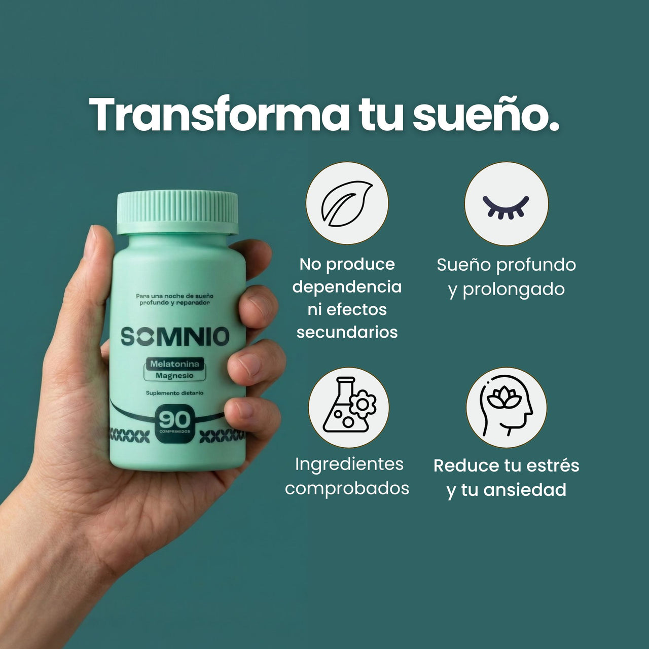 Melatonina + Magnesio