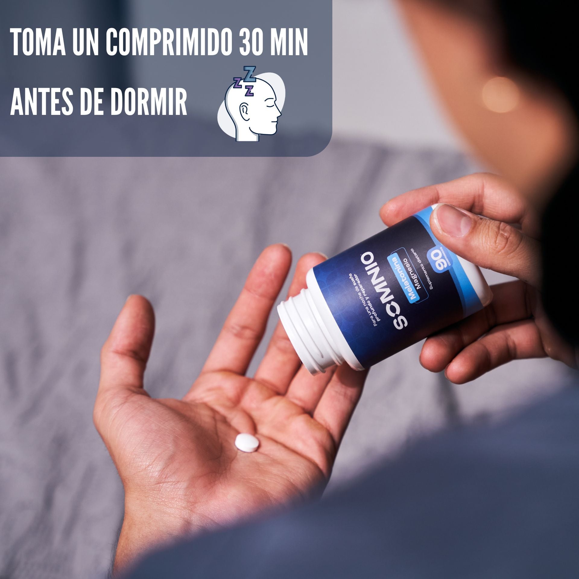 90 comprimidos MELATONINA+MAGNESIO